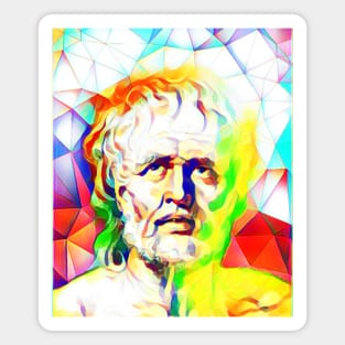 Lucius Annaeus Seneca Colourful Portrait | Lucius Annaeus Seneca Artwork 11 Magnet